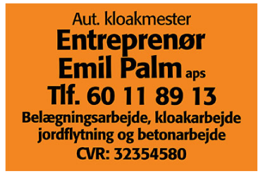 Entreprenør Emil Palm