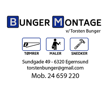 Bunger Montage V/ Torsen Bunger