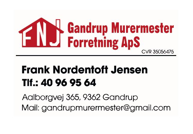 Gandrup Murermester Forretning ApS