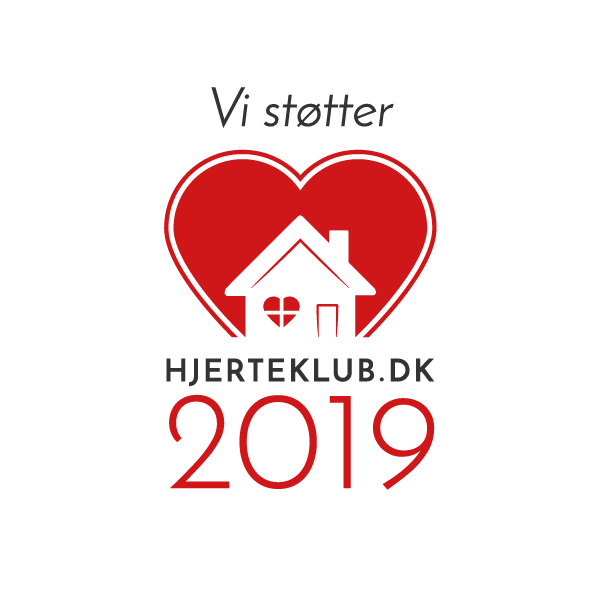 Vi støtter hjerteklub.dk 2019